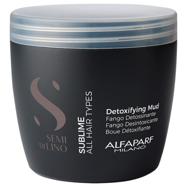 Semi di Lino Detoxifying Mud 500 ml - Barro detoxificante para todo tipo de cabello