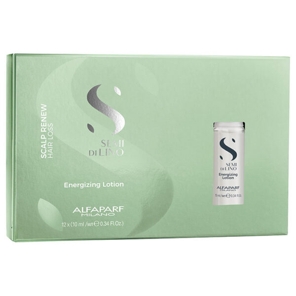 Semi di Lino Energizing Lotion 12fl x 10ml - Tratamiento intensivo energizante para cabellos debilitados