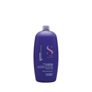 Semi di Lino Blonde Intense Anti-Yellow Low Shampoo 1000 ml - CHAMPÚ DELICADO INTENSO NEUTRALIZADOR DE REFLEJOS AMARILLENTOS PARA EL CABELLO RUBIO Y silver