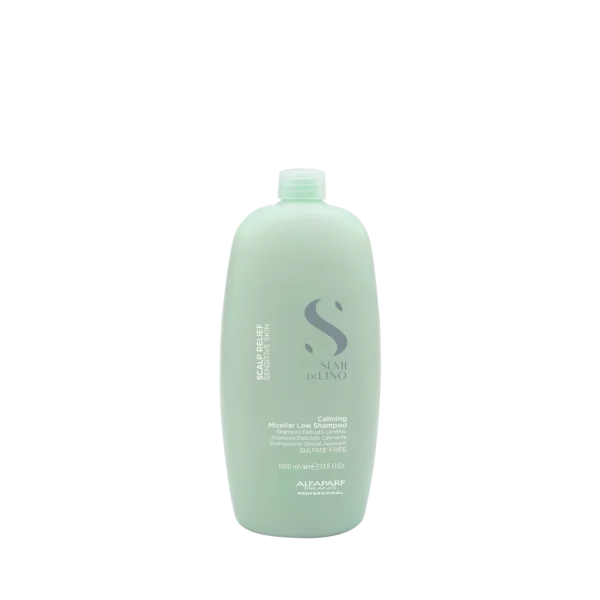 Semi di Lino Calming Micellar Low Shampoo 1000 ml   - Champú delicado calmante para cuero cabelludo sensible