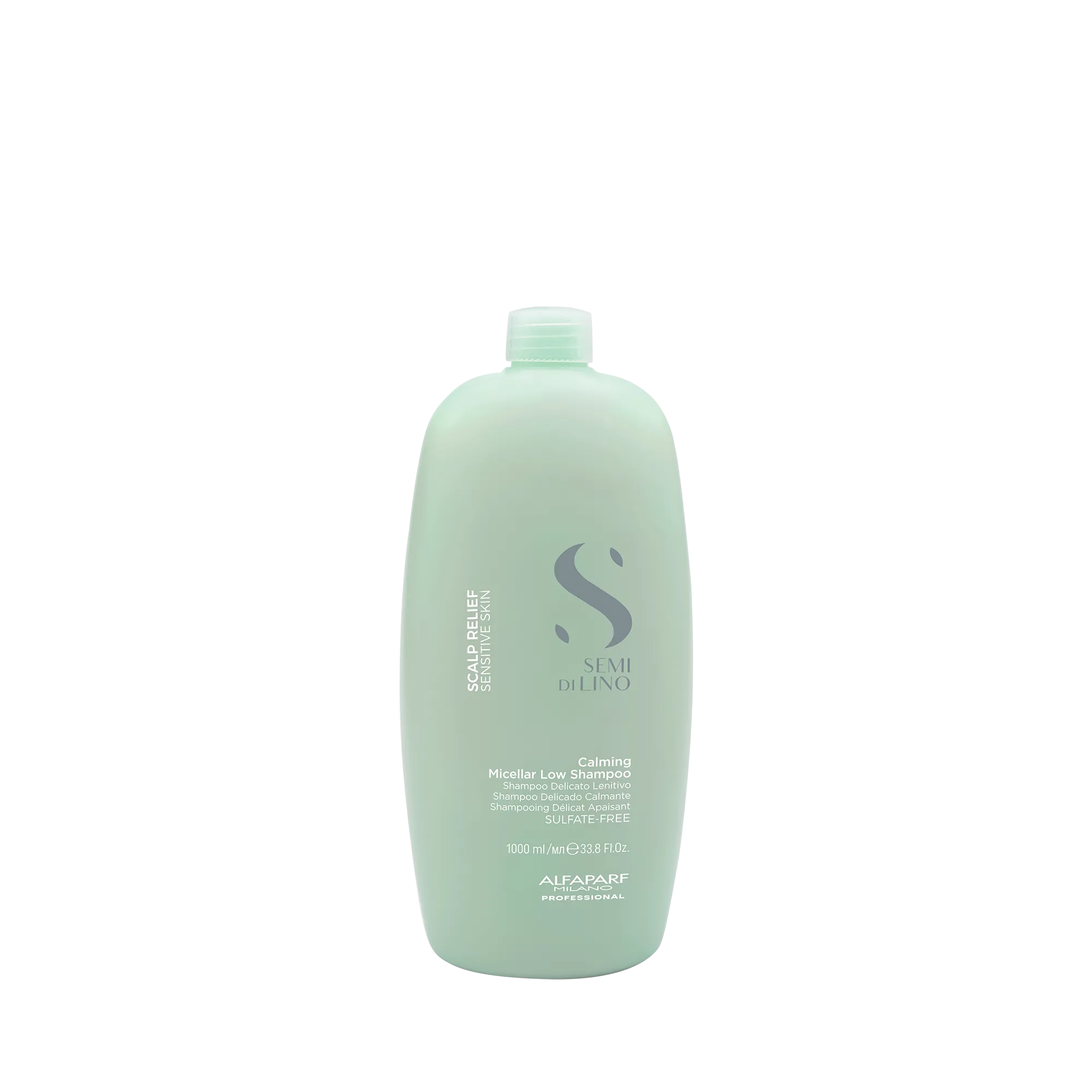 Semi di Lino Calming Micellar Low Shampoo 1000 ml   - Champú delicado calmante para cuero cabelludo sensible