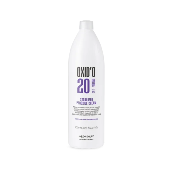 Oxid'o 20 Vol - AGUA OXIGENADA ESTABILIZADA CREMOSA DE 20 VOLÚMENES 1000ml