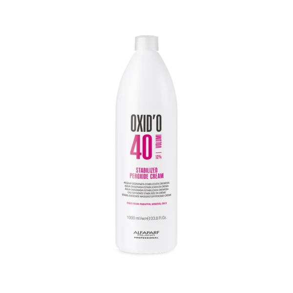 Oxid'o 40 Vol - AGUA OXIGENADA ESTABILIZADA CREMOSA DE 40 VOLÚMENES 1000ml