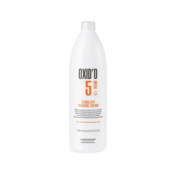 Oxid'o 5 Vol - AGUA OXIGENADA ESTABILIZADA CREMOSA DE 5 VOLÚMENES 1000ml